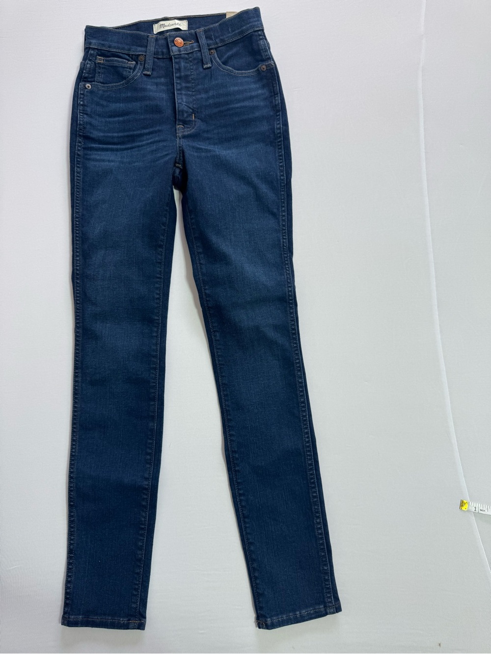 Madewell Dark Blue Skinny High-Rise Jeans